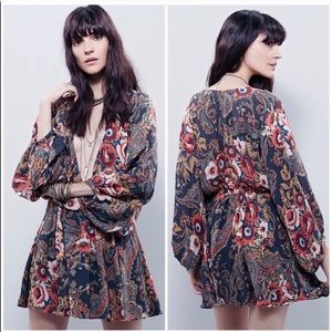 Free People High Plains Mini Dress
